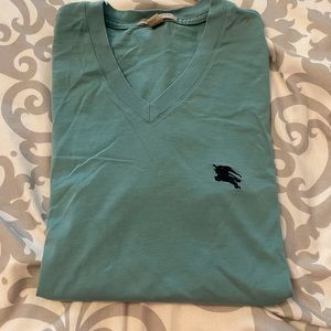 Men’s Burberry V-Neck T-shirt